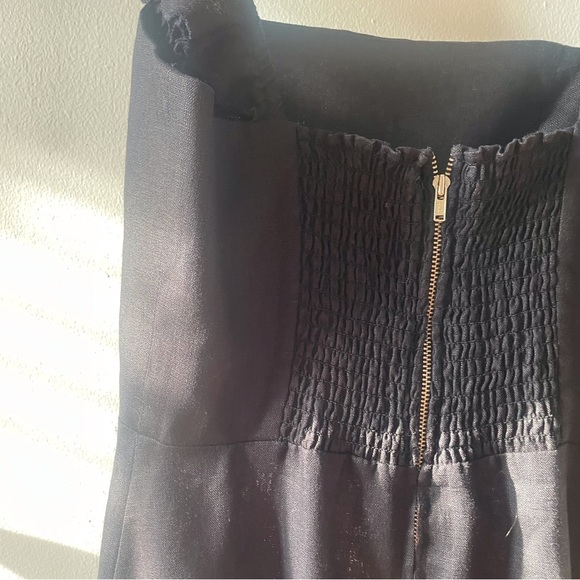 Reformation Spaulding Linen Midi Dress - Picture 6 of 9